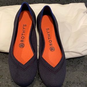 Rothy’s size 6.5 navy flats